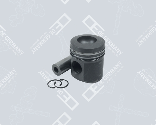 Piston with rings and pin - 040320913001 OE Germany - 04232103, 04158391, 04232423